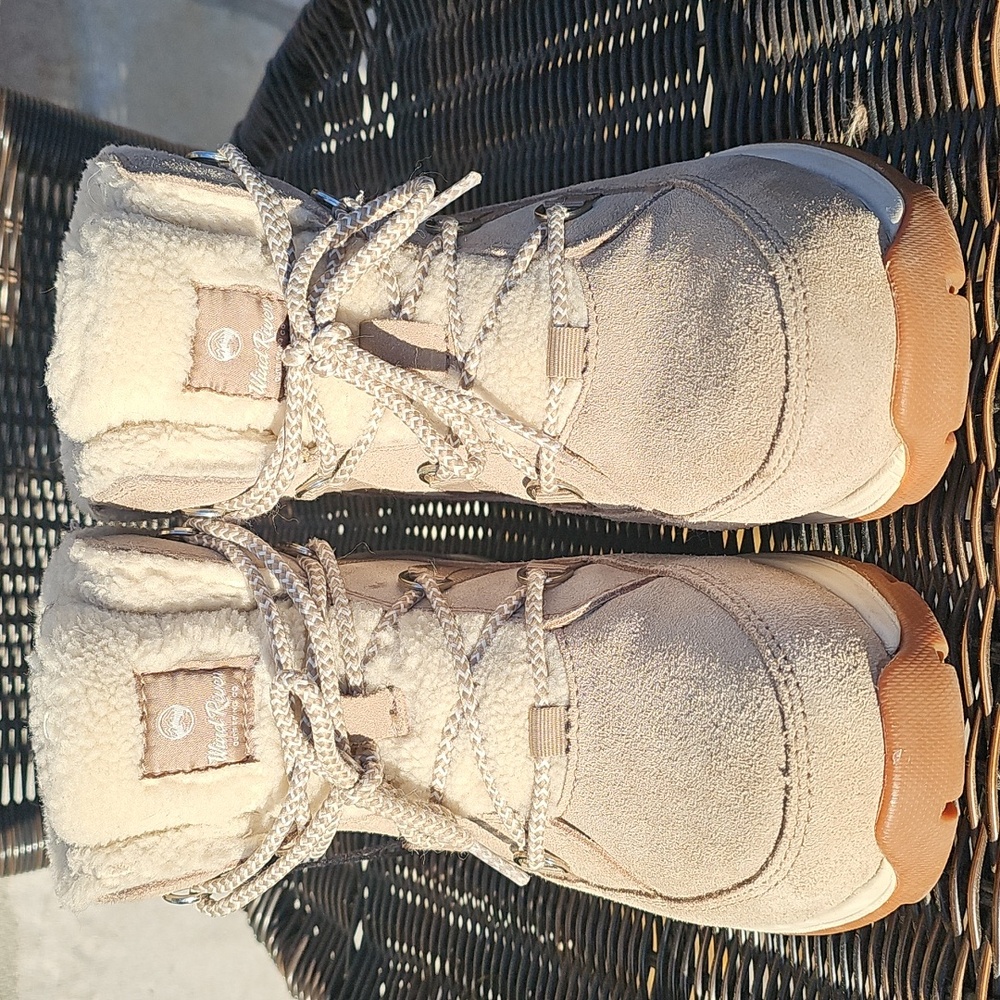 Wind River Womens Ice Queen Low IceFX Waterproof Winter Boots Size 7